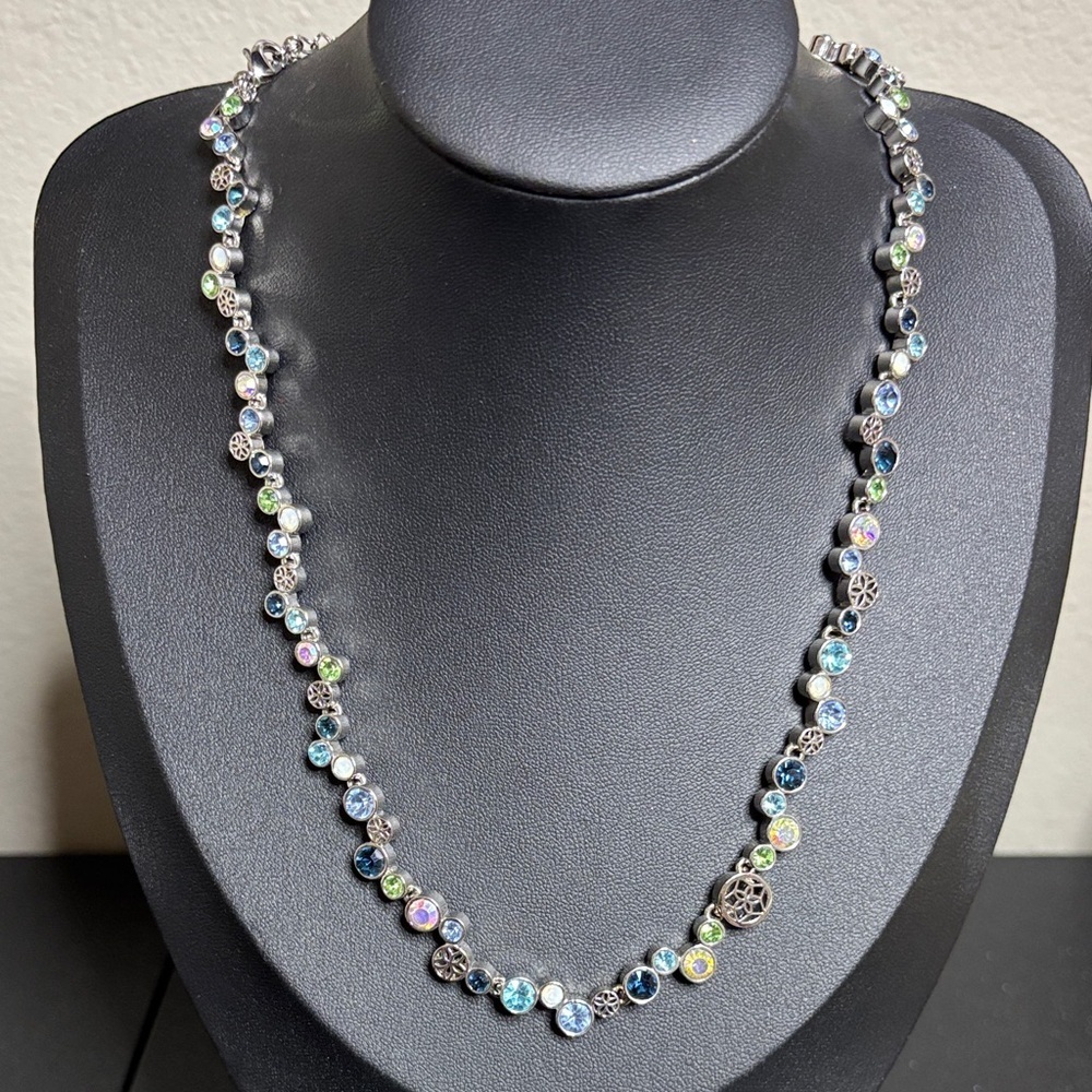 Lia Sophia Chic Silver and Multicolor Necklace